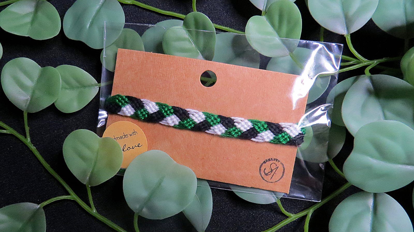 Handwoven bracelet squares B